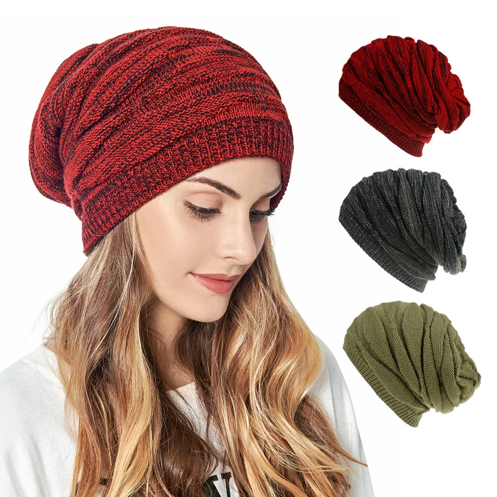 Knit Slouchy Beanie Chunky Baggy Hat Winter Soft Warm Ski Cap Lined Ski Skull Cap Slouchy Winter Hat Warm Unisex Beanie
Knit Slouchy Beanie Chunky Baggy Hat Winter Soft Warm Ski Cap Lined Ski Skull Cap Slouchy Winter Hat Warm Unisex Beanie
