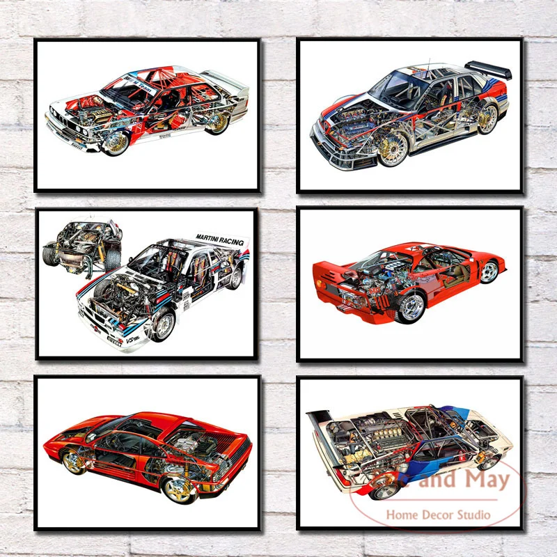 Super Racing Car Cutaway Canvas Painting Posters And Prints Wall Pictures For Living Room Charts Decoration Home Decor Cuadros
Super Racing Car Cutaway Canvas Painting Posters And Prints Wall Pictures For Living Room Charts Decoration Home Decor Cuadros