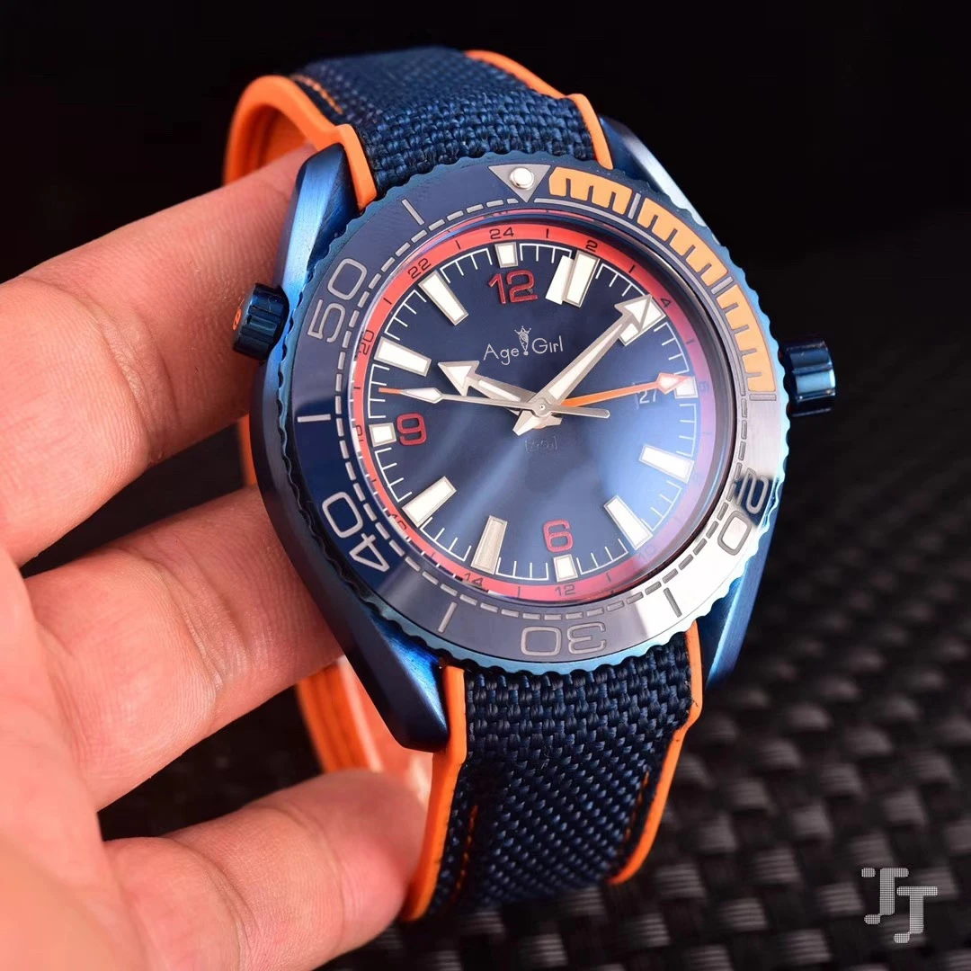 Luxury New Men Automatic Mechanical GMT Waterproof Blue Red Black Ceramic Stainless Steel Sapphire Canvas Leather Watches
Luxury New Men Automatic Mechanical GMT Waterproof Blue Red Black Ceramic Stainless Steel Sapphire Canvas Leather Watches