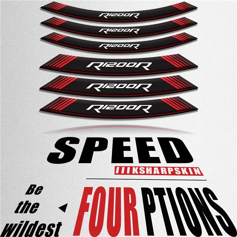 New Motorcycle Styling Wheel Hub Tire Sticker Moto Accessories Decorative Stripe Decal For R1200R accessories stickers
New Motorcycle Styling Wheel Hub Tire Sticker Moto Accessories Decorative Stripe Decal For R1200R accessories stickers