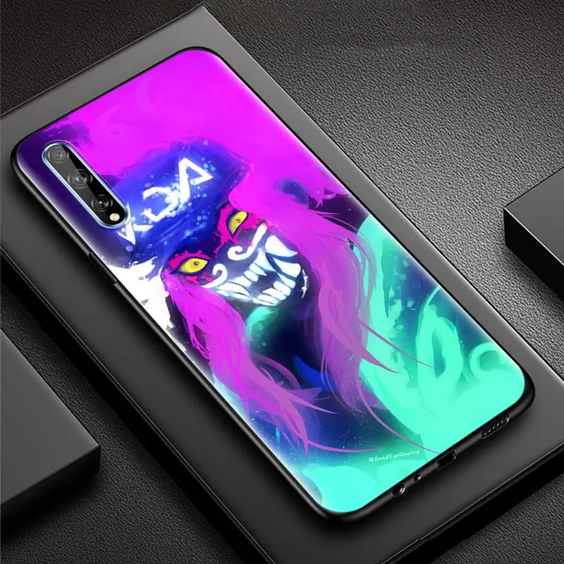 

League Of Legends Kda Phone Case for Huawei Y7a Y9a Y8p Y7p Y6p Y5p Y9 Prime Y7 Y6 Y6s Y5 2019 Soft Cover Back Coque Capa Shell