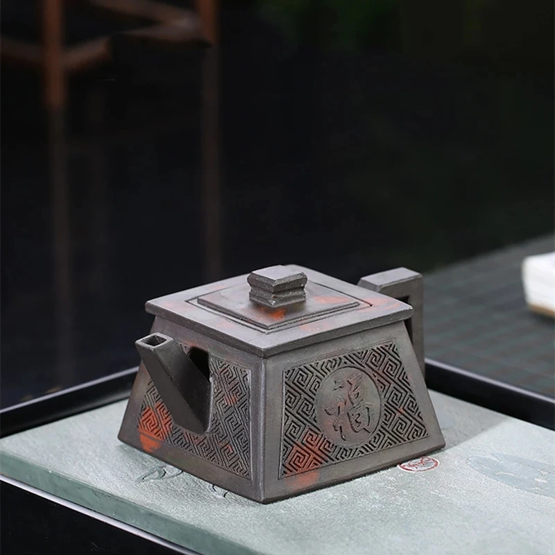 Китайский чайник, четыре стороны, кунг-фу, чайник на удачу, креативная чайная посуда ручной работы, ретро уникальная дизайнерская чайная чаш...
Китайский чайник, четыре стороны, кунг-фу, чайник на удачу, креативная чайная посуда ручной работы, ретро уникальная дизайнерская чайная чаш...