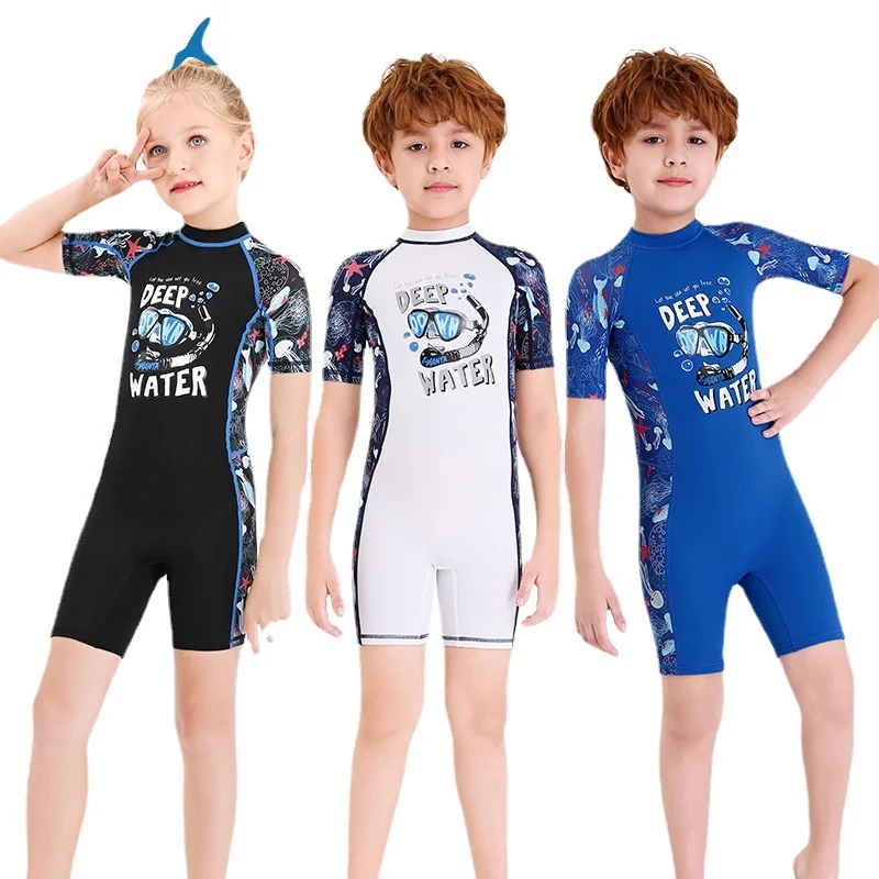Kids Girls Shorty Wetsuit Printed Zippered Swimwear One Piece Rash Guard Bathing Suit UPF50+ Sun UV Protection Swimwear Boys
Kids Girls Shorty Wetsuit Printed Zippered Swimwear One Piece Rash Guard Bathing Suit UPF50+ Sun UV Protection Swimwear Boys