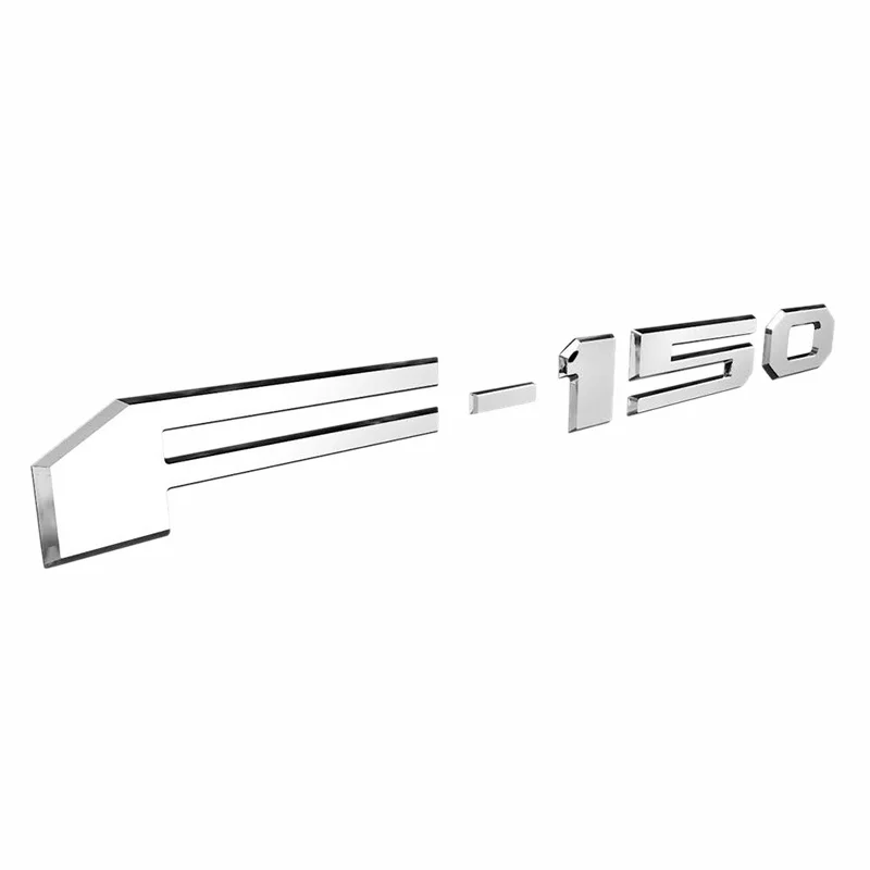 Клей F150 накладные буквы для задней двери 3D эмблема наклейка 2018 2019 (хром) |
