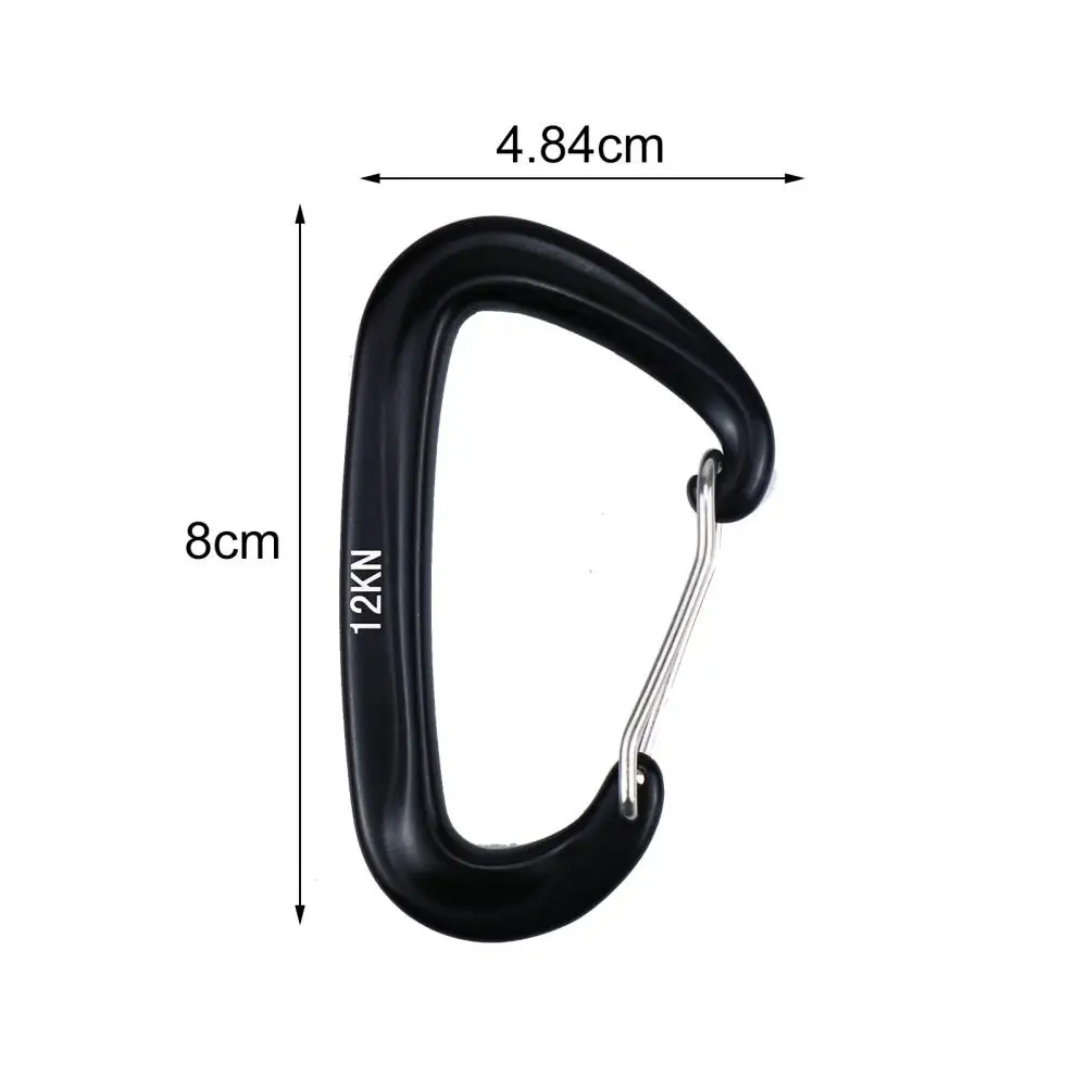 1PC Locking Clip Convenient Ergonomic Design Expertly Crafted Aluminum Alloy Carabiner for Mountaineering Outdoor Sports Tools
1PC Locking Clip Convenient Ergonomic Design Expertly Crafted Aluminum Alloy Carabiner for Mountaineering Outdoor Sports Tools