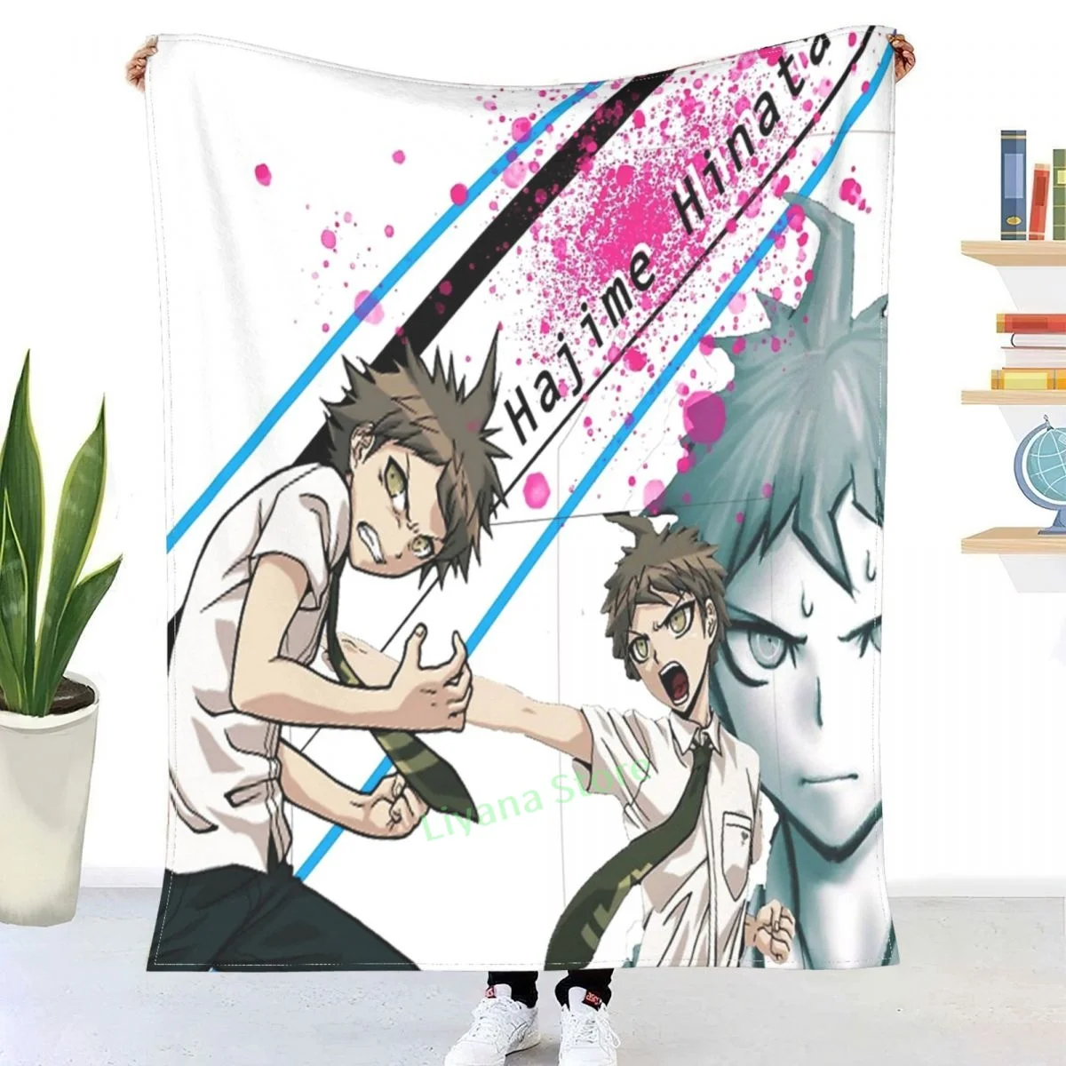 Hajime Hinata Edit Throw Blanket 3D printed sofa bedroom decorative blanket children adult Christmas gift
Hajime Hinata Edit Throw Blanket 3D printed sofa bedroom decorative blanket children adult Christmas gift