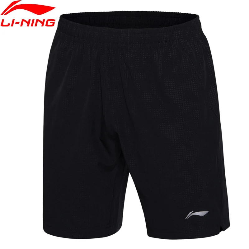 (Break Code)Li Ning мужские шорты для бадминтона соревнований удобные спортивные из