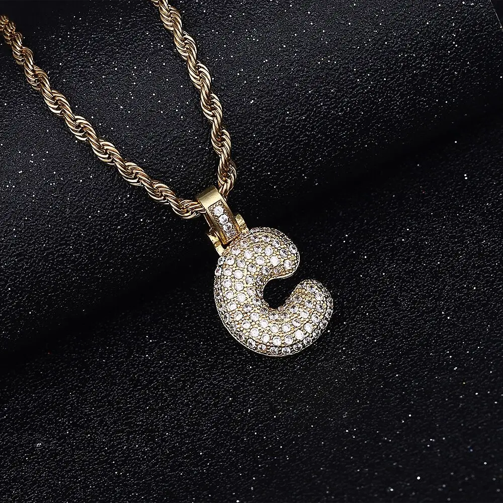 A-Z Custom Name White Drip Bubble Letters Necklaces & Pendant Chain For Men Women Gold Silver Color Cubic Zircon Hip Hop Jewelry
A-Z Custom Name White Drip Bubble Letters Necklaces & Pendant Chain For Men Women Gold Silver Color Cubic Zircon Hip Hop Jewelry