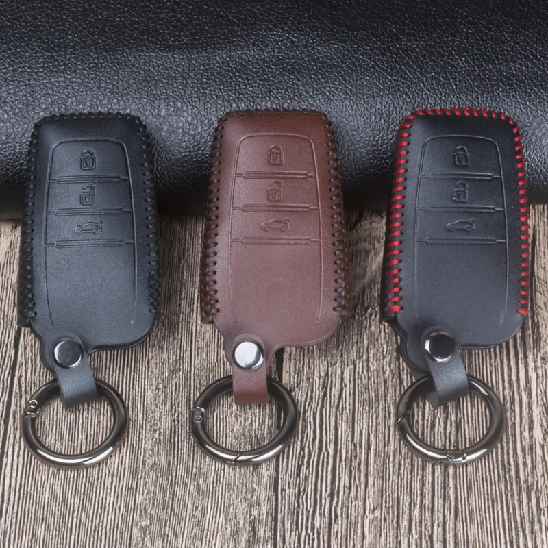 Leather Car Remote Key Fob Shell Cover Case For Toyota Corolla Avensis Verso RAV4 Land Cruiser Camry Auris Prius Hilux Fortuner
Leather Car Remote Key Fob Shell Cover Case For Toyota Corolla Avensis Verso RAV4 Land Cruiser Camry Auris Prius Hilux Fortuner
