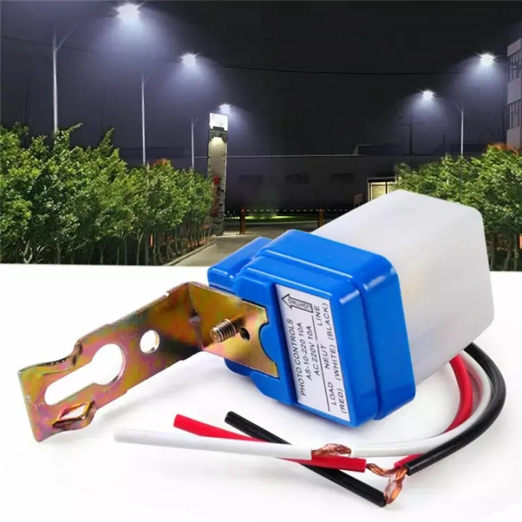 Household AC 220V 10A Automatic Street Light Switch Photo Controller Street Light Sensor Fitting Eco-friendly Hardware Access
Household AC 220V 10A Automatic Street Light Switch Photo Controller Street Light Sensor Fitting Eco-friendly Hardware Access