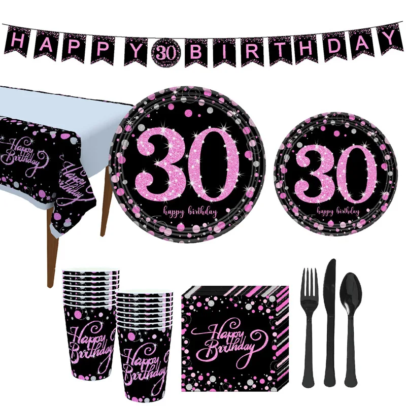 Complete Party Pack,Happy 30th Birthday Party,Dinner Paper Plates,Cups,Napkins,30th Birthday Party Theme
Complete Party Pack,Happy 30th Birthday Party,Dinner Paper Plates,Cups,Napkins,30th Birthday Party Theme