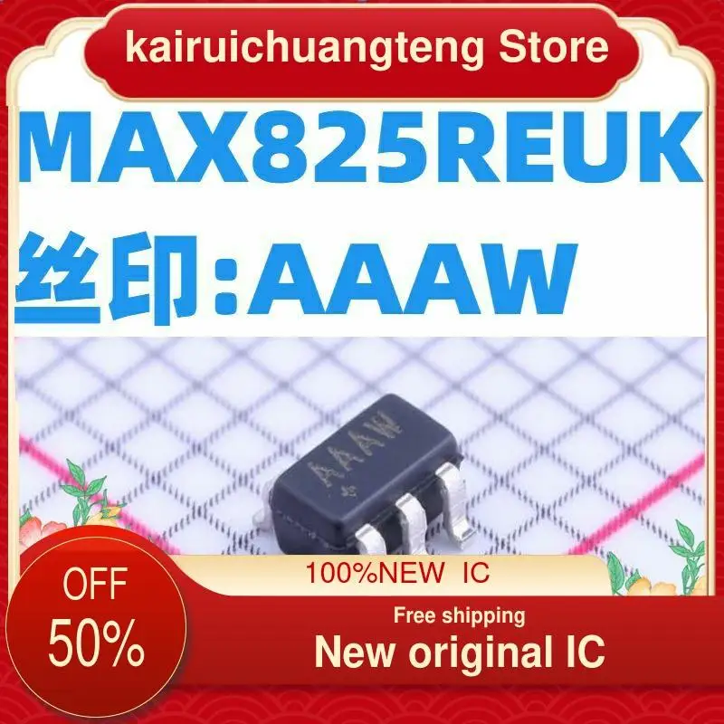 10-200PCS MAX825REUK Monitoring Circuit IC Chip Screen Printing: AAAW SOT-23-5 MAXIM New original IC
10-200PCS MAX825REUK Monitoring Circuit IC Chip Screen Printing: AAAW SOT-23-5 MAXIM New original IC