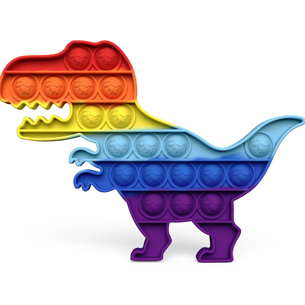 Мягкий динозавр, игрушки-антистресс с пузырьками для детей, игрушка для снятия стресса для детей и взрослых, Радужный сенсорный аутизм, СДВГ...
Мягкий динозавр, игрушки-антистресс с пузырьками для детей, игрушка для снятия стресса для детей и взрослых, Радужный сенсорный аутизм, СДВГ...