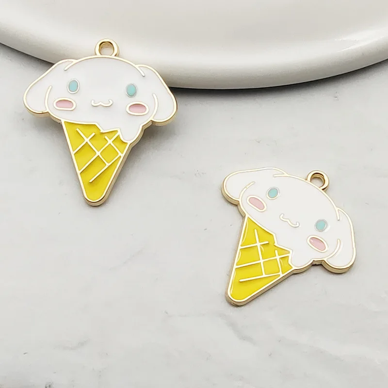 10pcs Enamel Cartoon Ice Cream Pendant Charms Fit Brands Necklace Bracelet DIY Jewelry Accessory for Women
10pcs Enamel Cartoon Ice Cream Pendant Charms Fit Brands Necklace Bracelet DIY Jewelry Accessory for Women