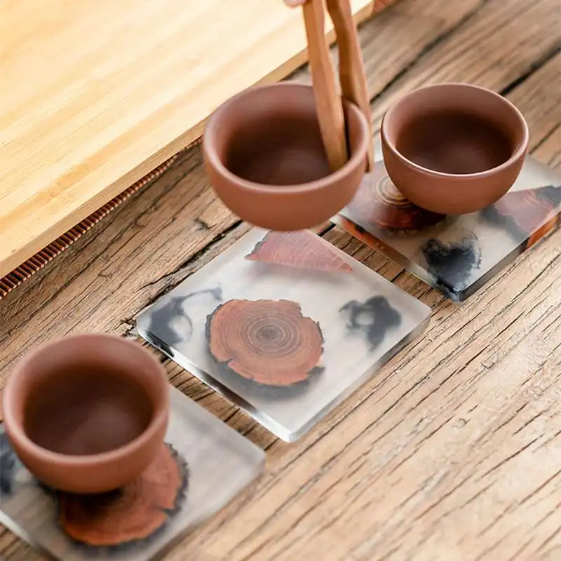 1PC Resin Pine Coaster Heat Resistant Placemats Drink Mat Tea Coffee Cup Pad Waterproof Non-Slip Creative Decor Natural Japanese
1PC Resin Pine Coaster Heat Resistant Placemats Drink Mat Tea Coffee Cup Pad Waterproof Non-Slip Creative Decor Natural Japanese