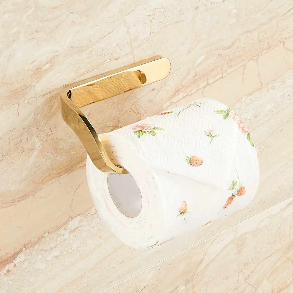 Gold Toilet Paper Holder Bathroom Toilet Roll Paper Holder Bathroom Accessories Simple Design One Hand Tear Paper Towel Holder
Gold Toilet Paper Holder Bathroom Toilet Roll Paper Holder Bathroom Accessories Simple Design One Hand Tear Paper Towel Holder
