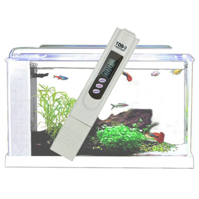 Портативный TDS 3 метр Цифровой ручка для тестирования качества воды аквариум