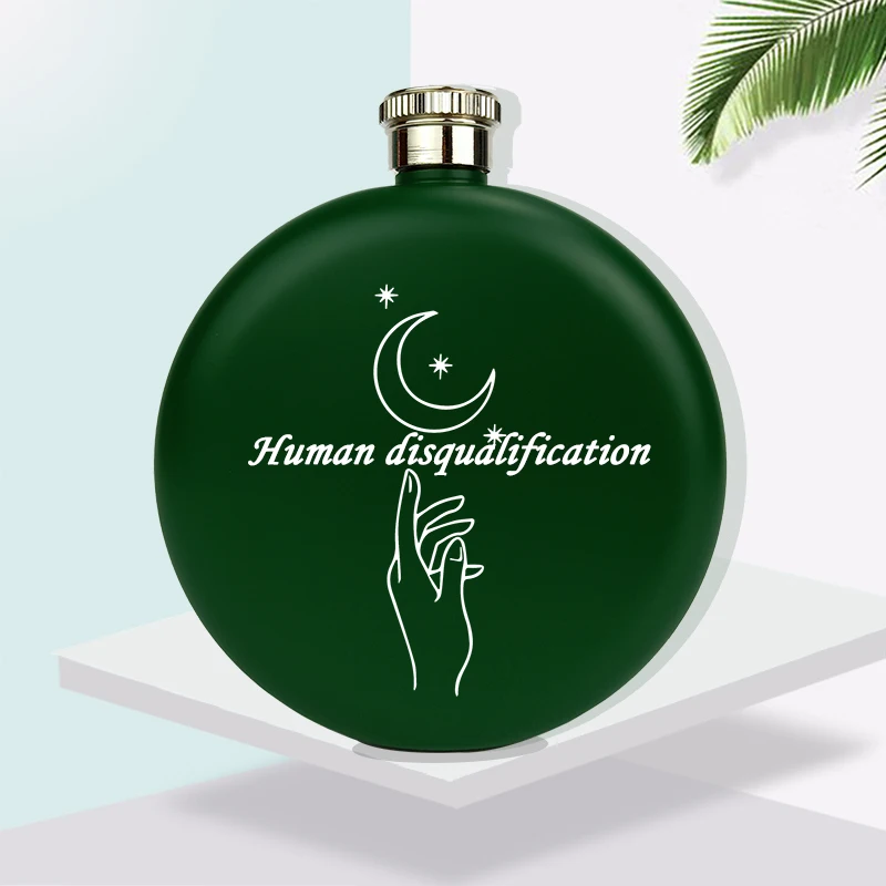 Small Round Hip Flask Portable Stainless Steel Classic Outdoor Hip Flask Home Decantador De Vino Kitchen Dining Bar BK50JH
Small Round Hip Flask Portable Stainless Steel Classic Outdoor Hip Flask Home Decantador De Vino Kitchen Dining Bar BK50JH