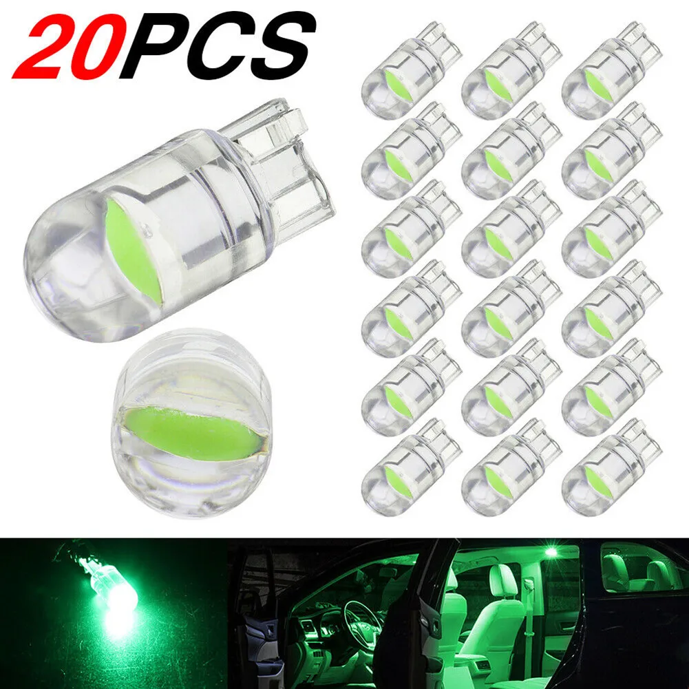 20x T10 LED COB Green W5W Car Interior Light Dome Readling Lamp Map Bulb 168 194 T10 COB Light Bulbs
20x T10 LED COB Green W5W Car Interior Light Dome Readling Lamp Map Bulb 168 194 T10 COB Light Bulbs