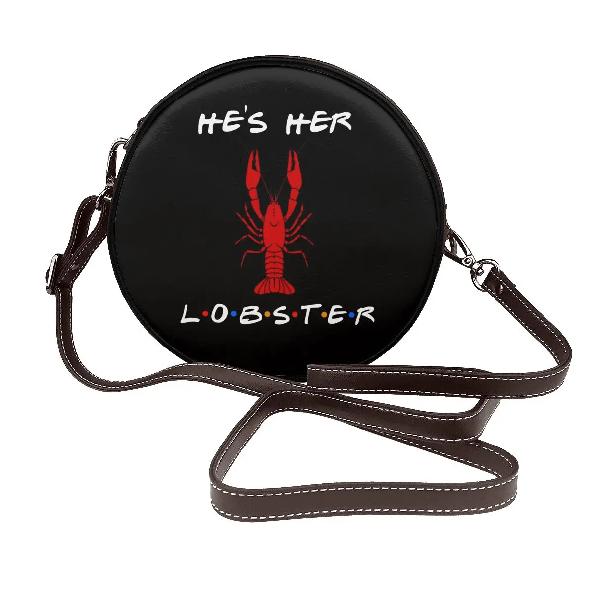 Friends Lobster Shoulder Bag Tv Comedy Funny Leather School Round Bag Female Gift Purse
Friends Lobster Shoulder Bag Tv Comedy Funny Leather School Round Bag Female Gift Purse