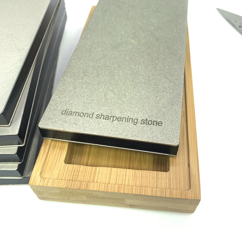 Diamond double-sided sharpening stone sharpener kitchen accessories professional sharpening system kitchen special tools
Diamond double-sided sharpening stone sharpener kitchen accessories professional sharpening system kitchen special tools
