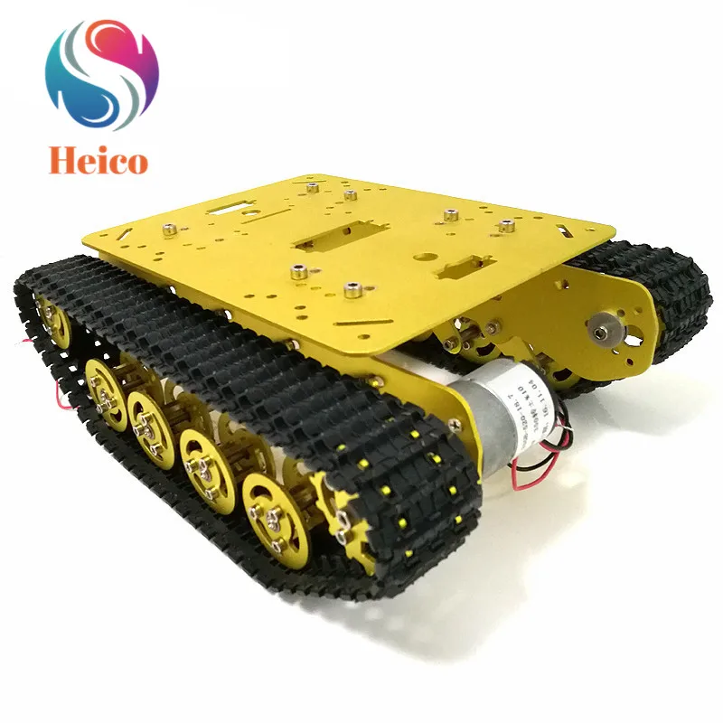 Metal TS100 RC Robot Crawler Tank Car Chassis Intelligent Robotic Obstacle Avoidance Mount Truck for Arduino DIY Toy
Metal TS100 RC Robot Crawler Tank Car Chassis Intelligent Robotic Obstacle Avoidance Mount Truck for Arduino DIY Toy