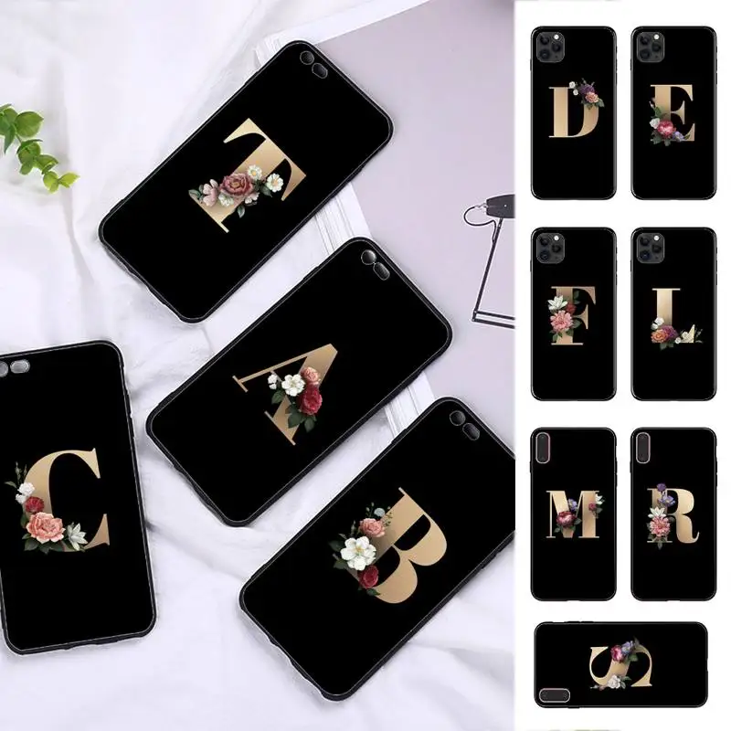 Floral Gold English Initial Alphabet Letter Phone Case for iphone 13 8 7 6 6S Plus X 5S SE 2020 XR 11 12 pro XS MAX
Floral Gold English Initial Alphabet Letter Phone Case for iphone 13 8 7 6 6S Plus X 5S SE 2020 XR 11 12 pro XS MAX