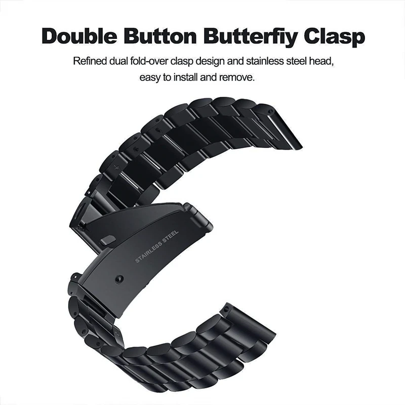 Stainless Steel Strap For Realme Watch Smart Watchband Bracelet Metal Wristband 20MM Straps Correa Accessories
Stainless Steel Strap For Realme Watch Smart Watchband Bracelet Metal Wristband 20MM Straps Correa Accessories