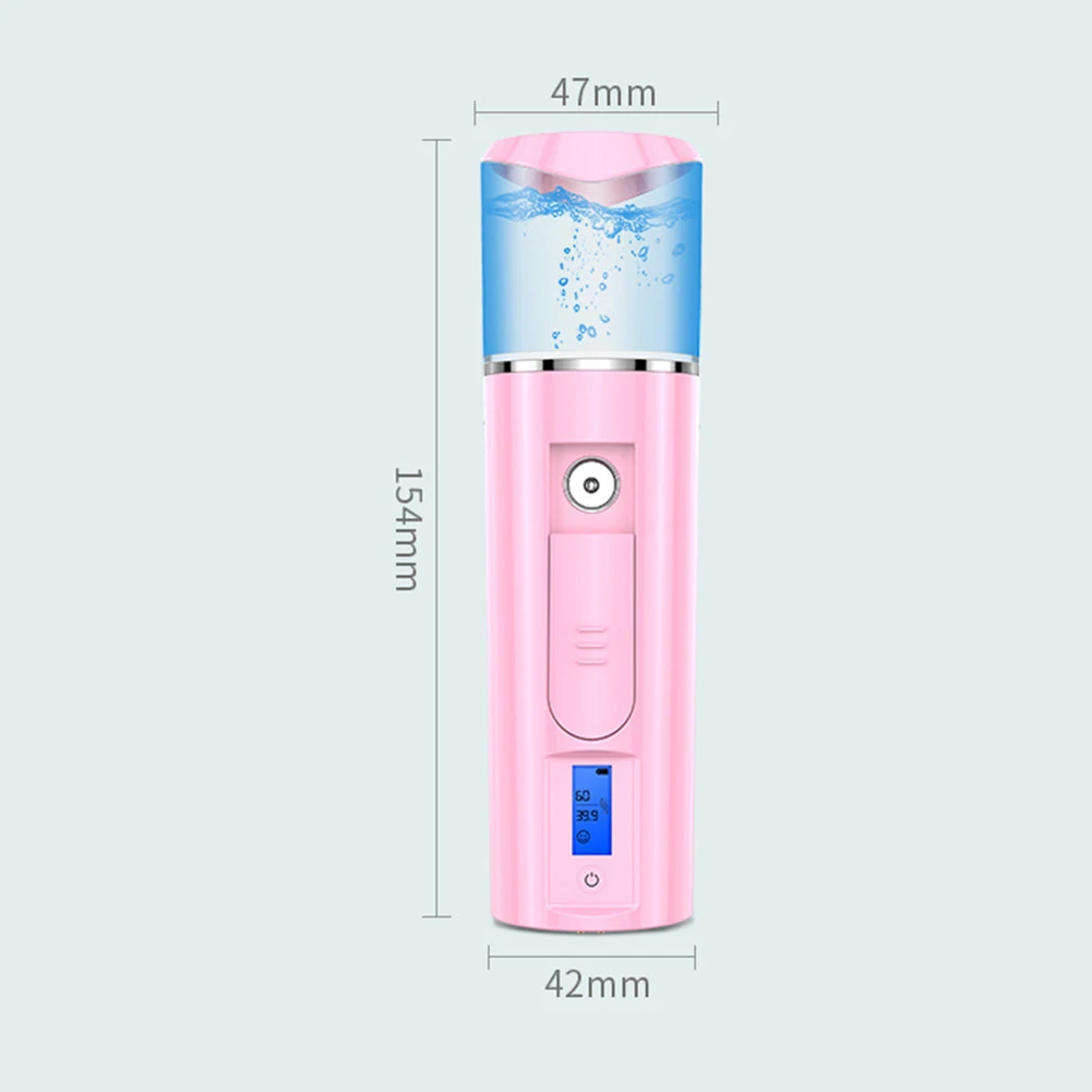 Small Nano Spray Water Replenishing Instrument Sprayer Portable Handheld Humidifier Nano Mist Sprayer Moisturizing Instrument
Small Nano Spray Water Replenishing Instrument Sprayer Portable Handheld Humidifier Nano Mist Sprayer Moisturizing Instrument