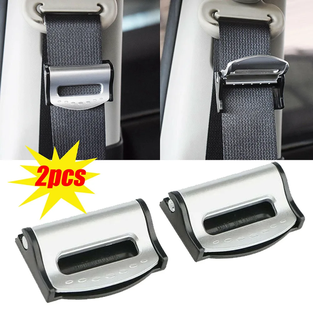 2pcs Adjustable Car Safety Seat Belt Holder Stopper Buckle Clip Clamp Portable Vehicle Safety Belt Clip For All 53mm Seat Belts
2pcs Adjustable Car Safety Seat Belt Holder Stopper Buckle Clip Clamp Portable Vehicle Safety Belt Clip For All 53mm Seat Belts