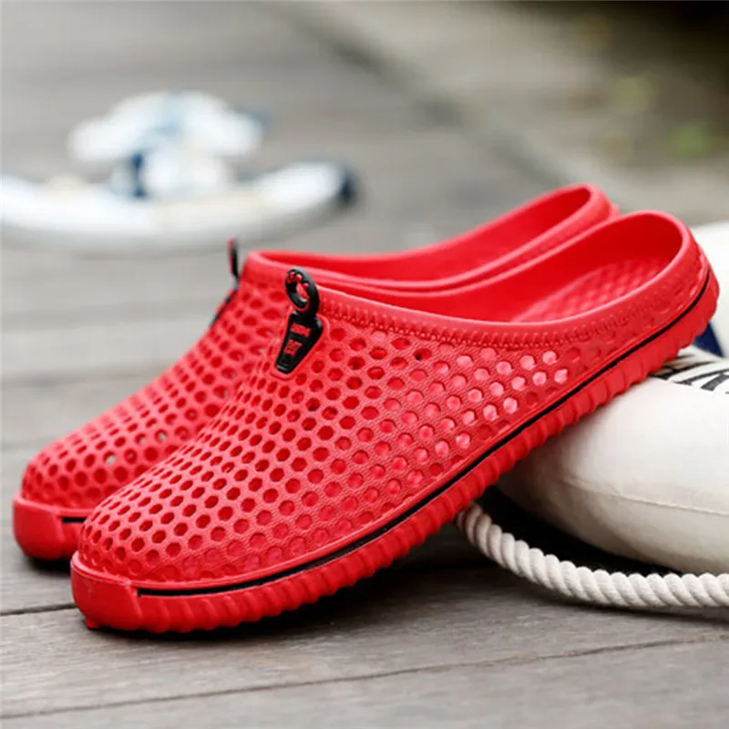 2021 Men Sandals Crocks Summer Hole Shoes Crok Rubber Clogs Men EVA Unisex Garden Shoes Black Crocse Beach Flat Sandals Slippers
2021 Men Sandals Crocks Summer Hole Shoes Crok Rubber Clogs Men EVA Unisex Garden Shoes Black Crocse Beach Flat Sandals Slippers