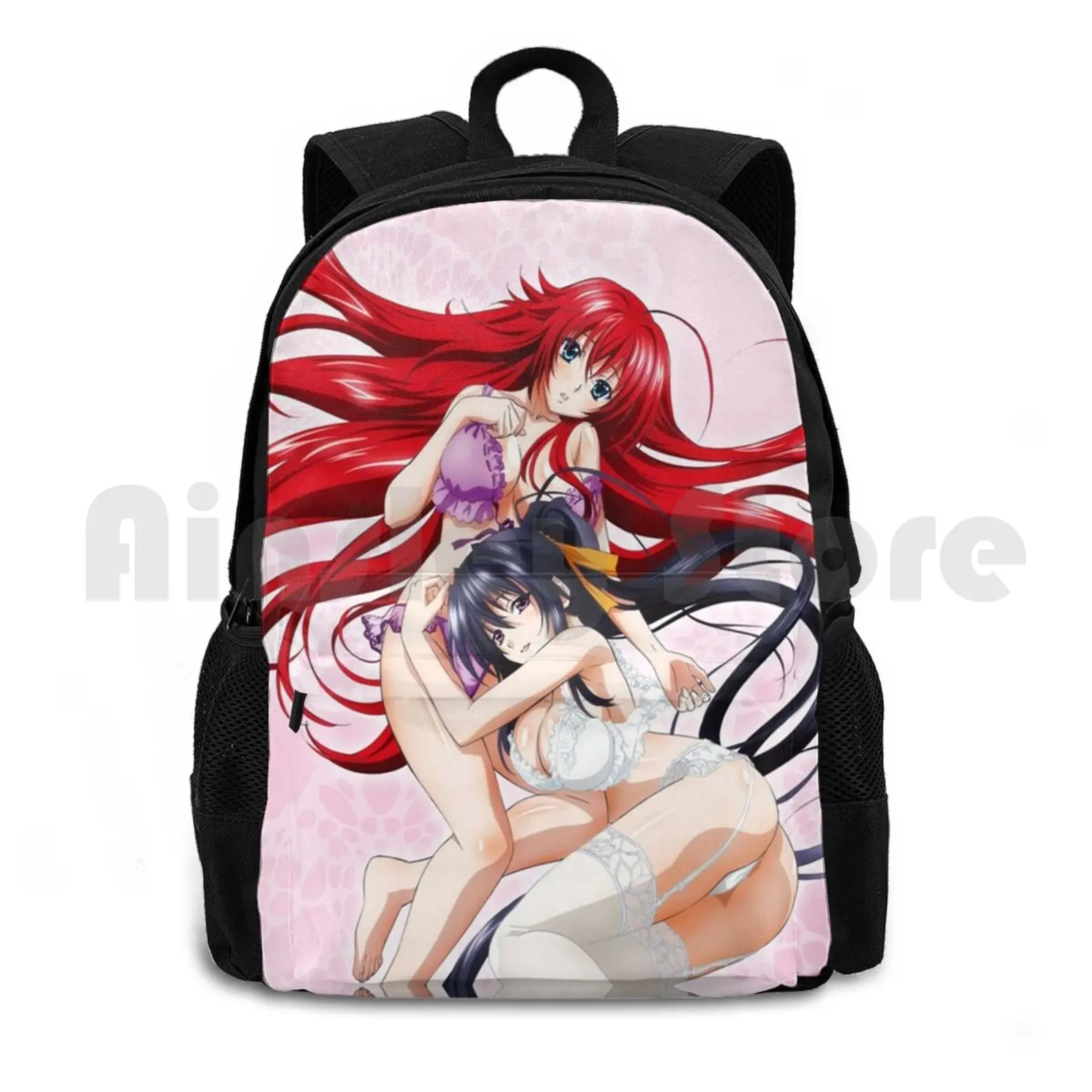Akeno And Rias рюкзак для старшей школы Dxd прогулок на открытом воздухе верховой езды