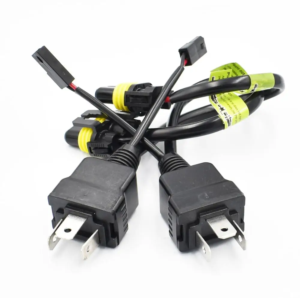 2pcs/Lot 12V/24V H4 Wire Cable Relay Harness Control Cable For H4 Hi/Lo Bi-Xenon Projector Lens HID Bulbs Wiring Controller
2pcs/Lot 12V/24V H4 Wire Cable Relay Harness Control Cable For H4 Hi/Lo Bi-Xenon Projector Lens HID Bulbs Wiring Controller