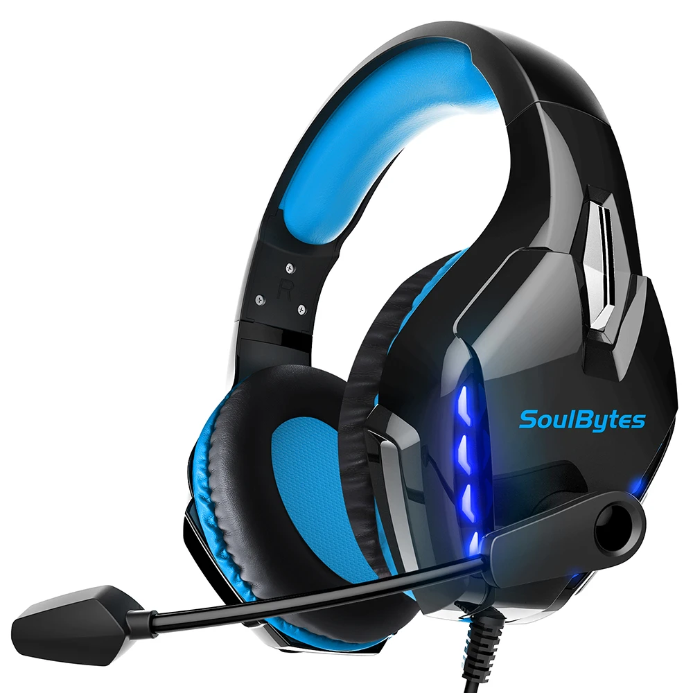 

Headset Gamer LED Gaming Headphones Noise Cancelling Microphone Fone De Ouvido Com Fio Headset For PC/PS4/PS5/Xbox one