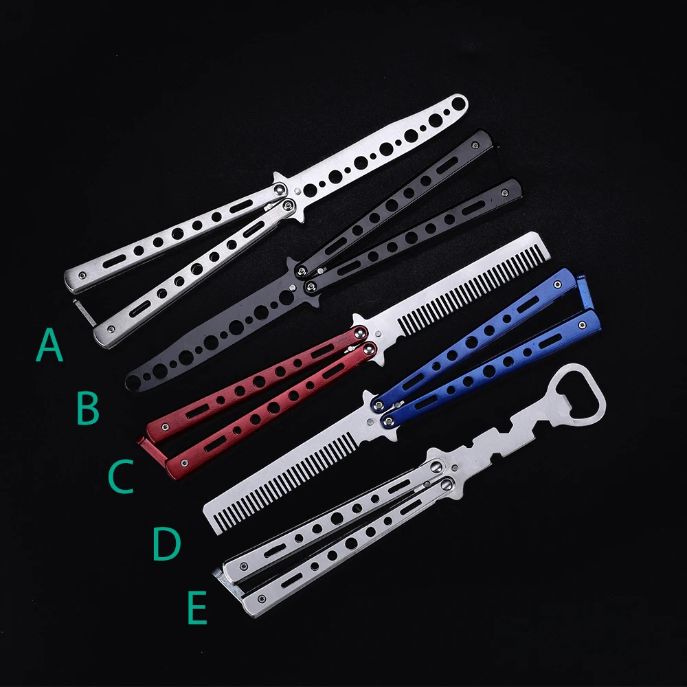 Тренировочный нож-бабочка balisong, складной белый, не заточенный, для самообороны
Тренировочный нож-бабочка balisong, складной белый, не заточенный, для самообороны
