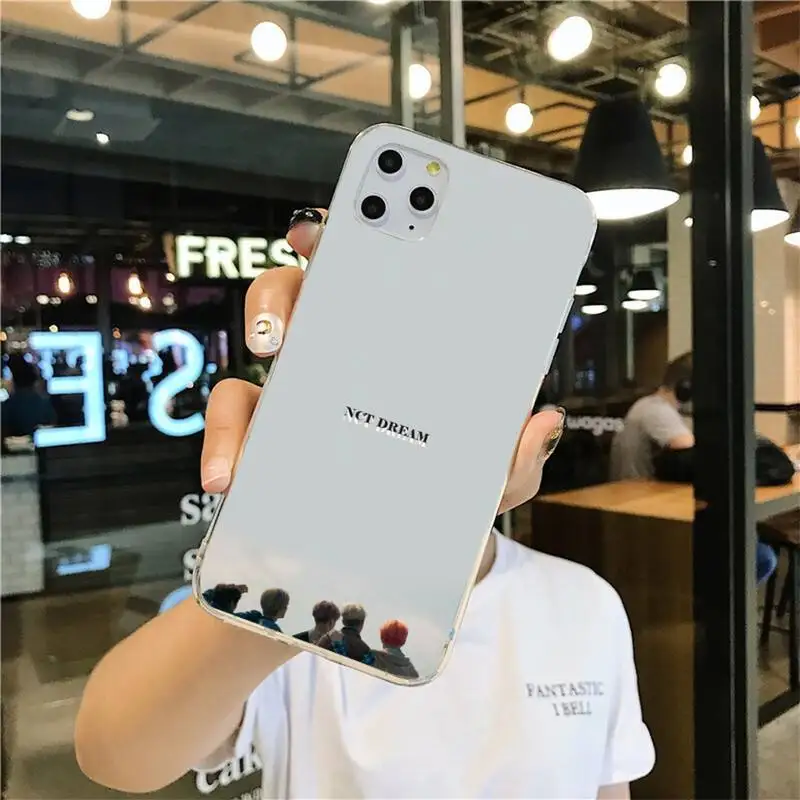 Черный мягкий чехол для телефона NCT DREAM We Boom iPhone 11 pro XS MAX 8 7 6 6S Plus X 5S SE 2020 XR |