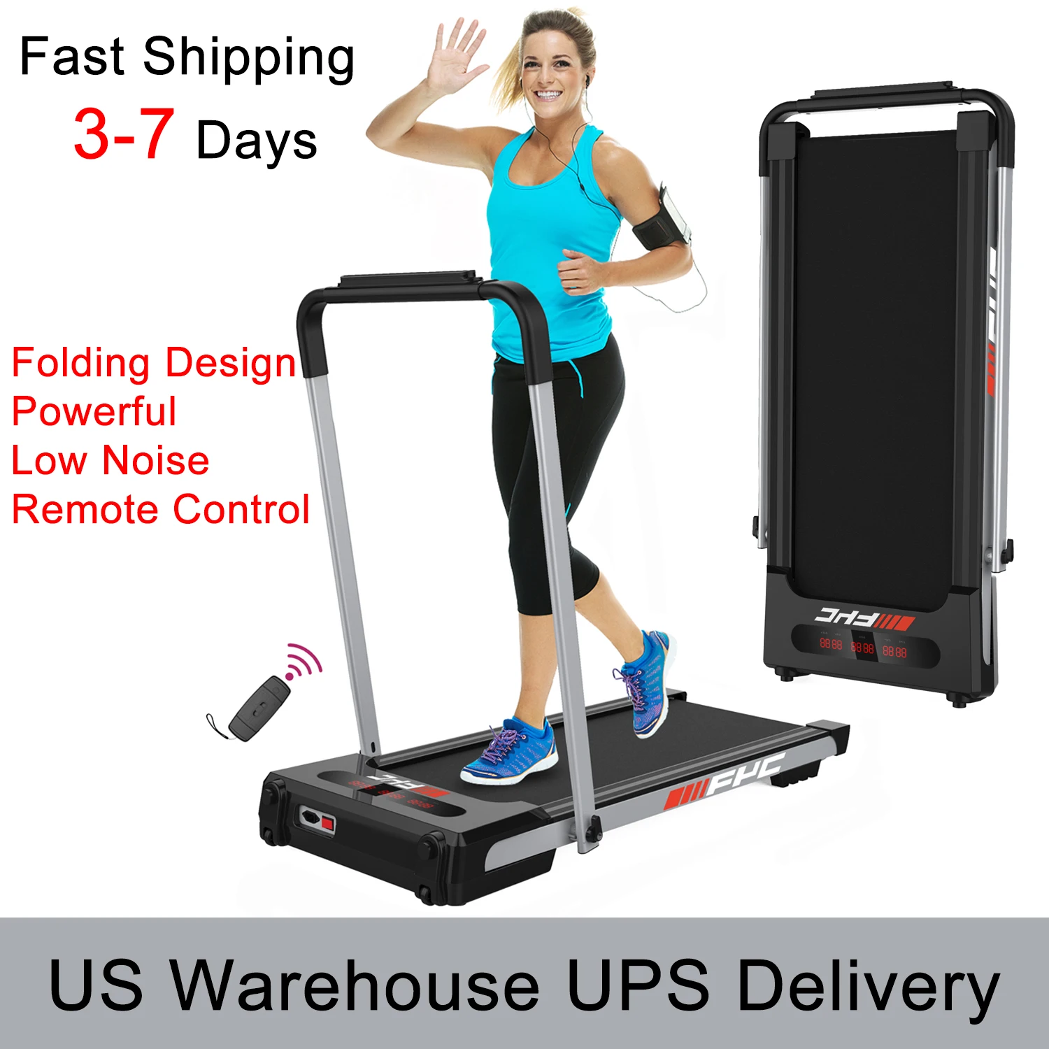 Foldable Treadmills Home Indoor Gym Folding Electric Treadmill Remote Control Walking Running Equipment Fitness Machine for Home
Foldable Treadmills Home Indoor Gym Folding Electric Treadmill Remote Control Walking Running Equipment Fitness Machine for Home