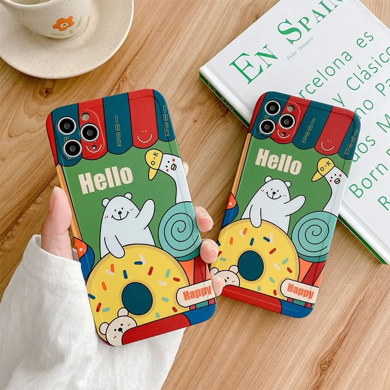 Cute Animal Polar Bear Cow Pattern Girl Soft Case For Iphone 11 12 Pro Max Mini 7 8 Plus Xr X Xs Se Silicone Phone Cover Fundas
Cute Animal Polar Bear Cow Pattern Girl Soft Case For Iphone 11 12 Pro Max Mini 7 8 Plus Xr X Xs Se Silicone Phone Cover Fundas