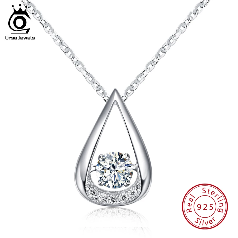 ORSA JEWELS 100% 925 Sterling Silver Pendants Necklaces for Charm Lady's Wedding&Engagement Fashion Women's Jewelry SN40 
ORSA JEWELS 100% 925 Sterling Silver Pendants Necklaces for Charm Lady's Wedding&Engagement Fashion Women's Jewelry SN40