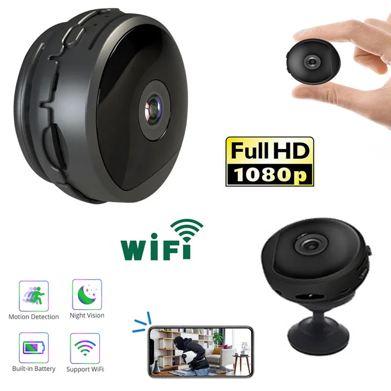 ip cam HD 1080P WiFi Smart Mini Camera Home Security Surveillance Camcorder Night Vision Motion Detection Sports Micro Cam
ip cam HD 1080P WiFi Smart Mini Camera Home Security Surveillance Camcorder Night Vision Motion Detection Sports Micro Cam