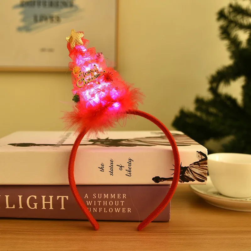 10pcs Feather Bell Luminous Tree Headband LED Light Up Hair Hoop Children Party Holiday Lovely Props Cosplay Birthday Wedding
10pcs Feather Bell Luminous Tree Headband LED Light Up Hair Hoop Children Party Holiday Lovely Props Cosplay Birthday Wedding