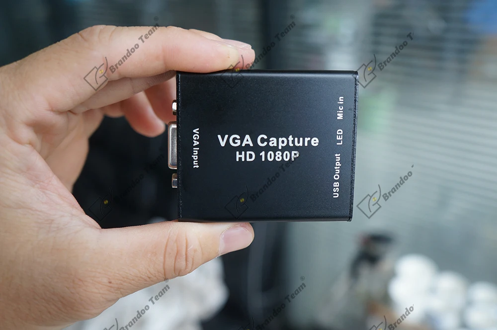 Карта видеозахвата VGA/USB 1080P бесплатная доставка стандартная поддержка UVC/UAC OBS