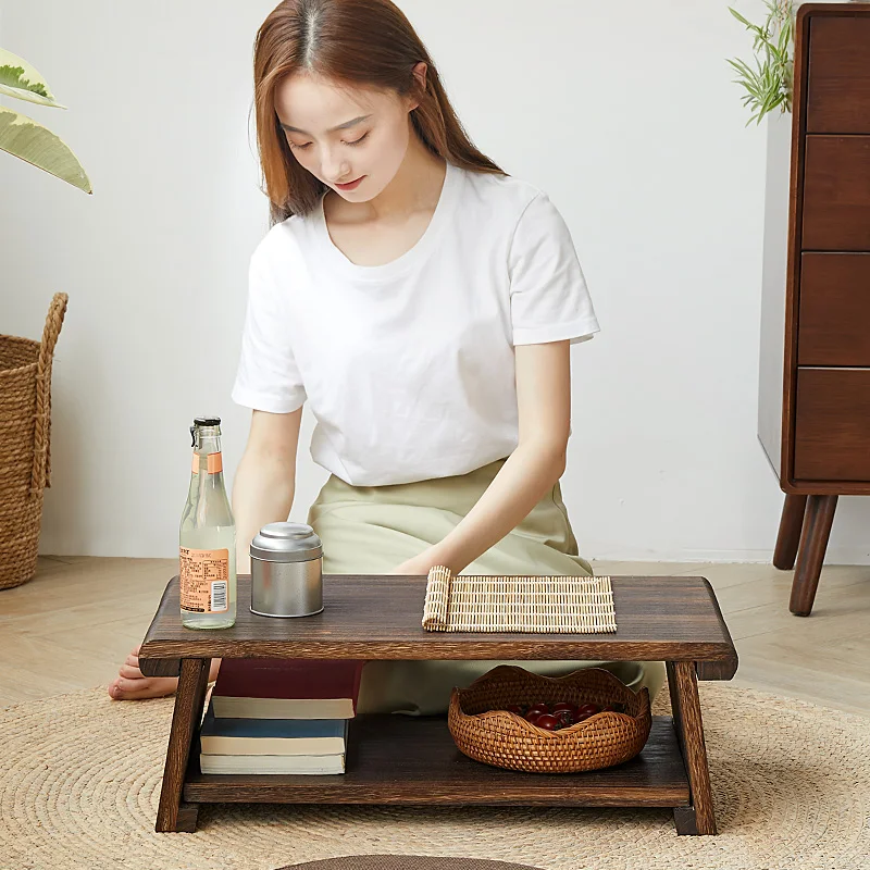 Solid Wood Tatami Small Table Tea Table Low Table Home Tea Table Folding Table Balcony Table Bay Window Small Coffee Table
Solid Wood Tatami Small Table Tea Table Low Table Home Tea Table Folding Table Balcony Table Bay Window Small Coffee Table