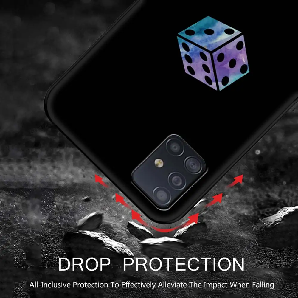 poker dice Fashion Phone Case for Samsung Galaxy A51 A71 A50 A21s A31 A10 A20e A41 A70 A30 A11 A40 A20s Silicone Cover
poker dice Fashion Phone Case for Samsung Galaxy A51 A71 A50 A21s A31 A10 A20e A41 A70 A30 A11 A40 A20s Silicone Cover