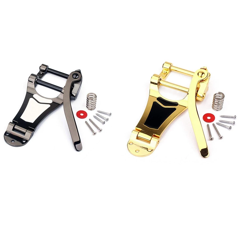 Vibrato Bridge Tailpiece B7 джазовая гитара для Gibson Bigsby ES355 Epiphone Gold |