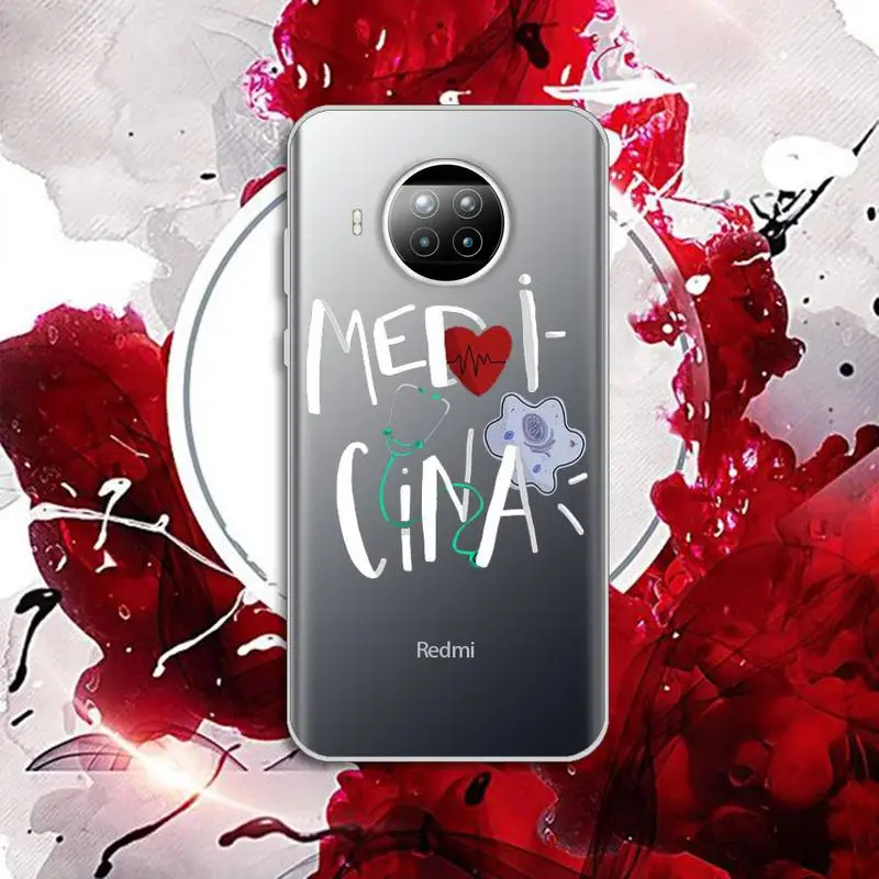Cartoon Medicine Doctor Nurse Phone Case Transparent for Xiaomi Redmi note 10 t 8 9 pro lite 11
Cartoon Medicine Doctor Nurse Phone Case Transparent for Xiaomi Redmi note 10 t 8 9 pro lite 11