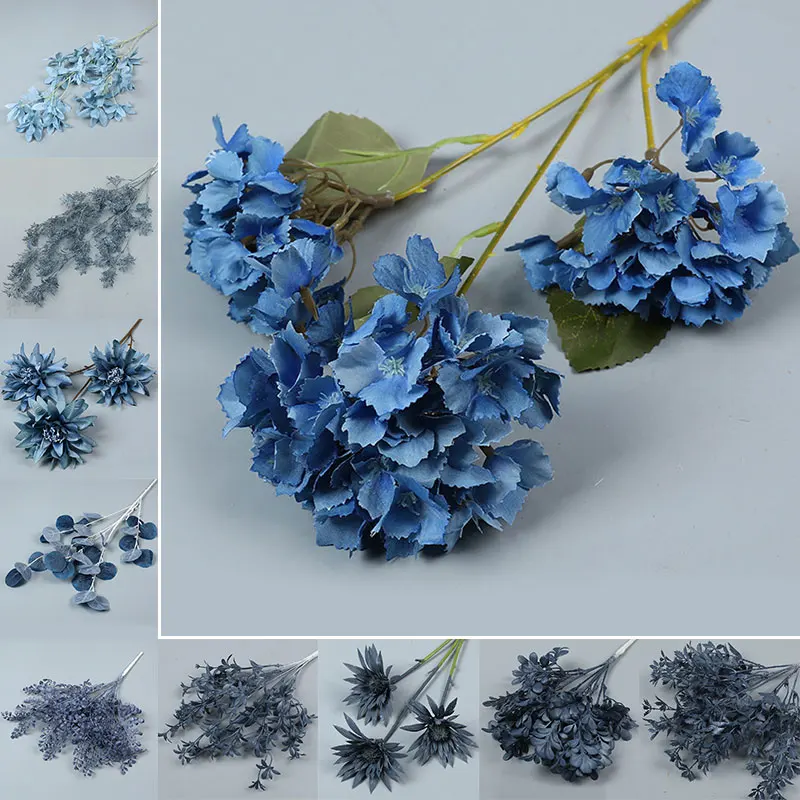 Artificial Flowers Fog Blue Fake Flower Wedding Ceiling Flower Road Guide Row Flower Arrangement Decoration Plastic Flower Decor
Artificial Flowers Fog Blue Fake Flower Wedding Ceiling Flower Road Guide Row Flower Arrangement Decoration Plastic Flower Decor