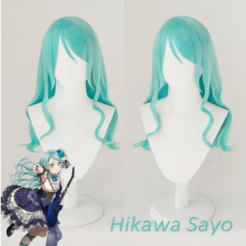 Парик Hikawa Sayo Game BanG Dream! Женский синтетический костюм для косплея Sayo| |