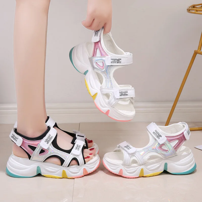 Luxury 2021 Summer Women Sandals Wedges Fashion Platform Shoes Woman Casual Mixed Colors Plus Size 42 Sandals for Women New
Luxury 2021 Summer Women Sandals Wedges Fashion Platform Shoes Woman Casual Mixed Colors Plus Size 42 Sandals for Women New