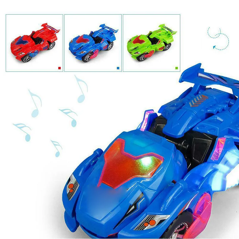 Deformation LED Car Kids Dinosaur Toys Play Vehicles with Light Flashing Music AN88 | Игрушки и хобби